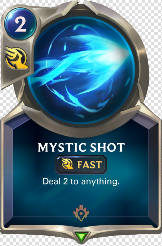 Mystic Shot Card Image   Legends Of Runeterra Spell  HD Png DownloadTransparent PNG