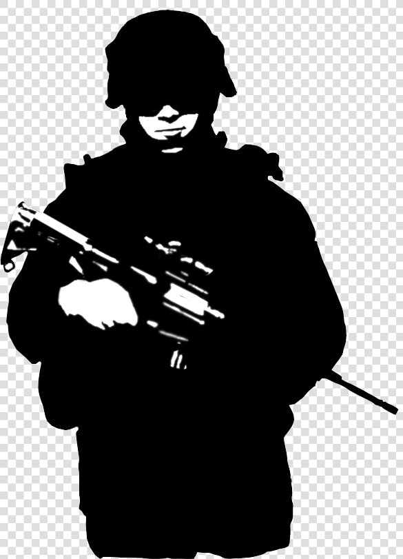 Soldier Png Black   Png Download   Clipart Soldier Silhouette  Transparent PngTransparent PNG