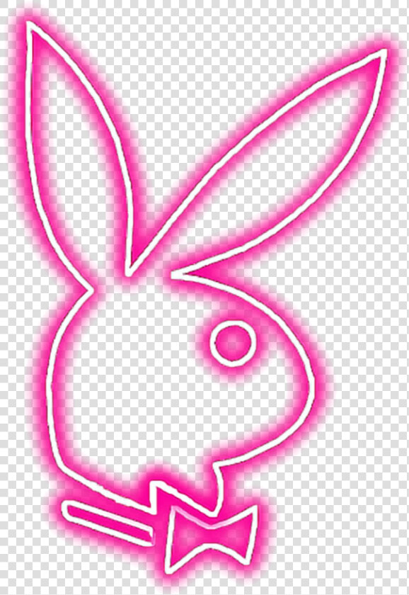  playboy  pink  neon   Neon Pink Playboy Png  Transparent PngTransparent PNG