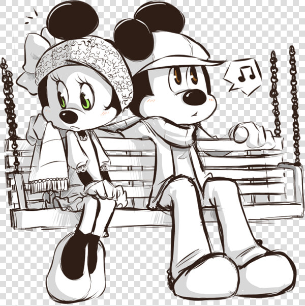 Clip Art Disney Cast Parte Voltando   Drawing Mickey Mouse An Friends  HD Png DownloadTransparent PNG