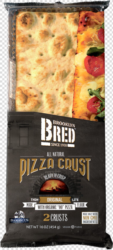 Pizza Crust   Original   Brooklyn Pizza Bread  HD Png DownloadTransparent PNG