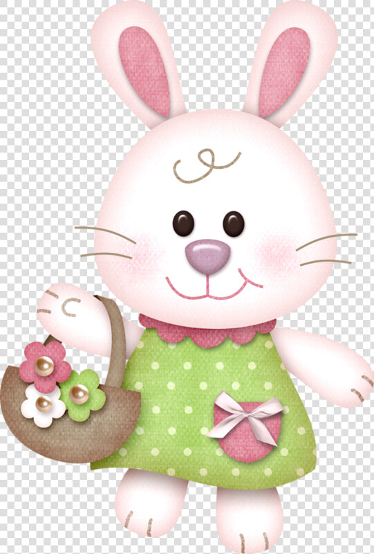 Easter Bunny Clip Art Gif Rabbit   Coneja De Pascua Png  Transparent PngTransparent PNG