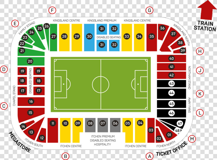 Southampton Fc Seating Plan  HD Png DownloadTransparent PNG