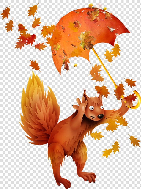 Forgetmenot Autumn Squirrels   Free Autumn Animals Clipart  HD Png DownloadTransparent PNG