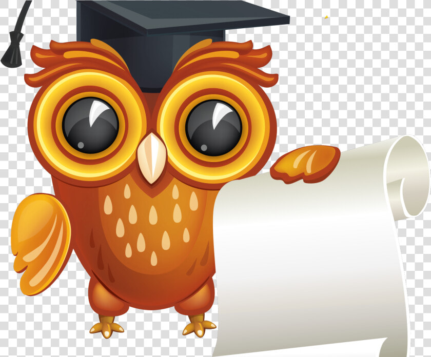 Graduation Owl Vector Png   Owl Graduation Clipart Png  Transparent PngTransparent PNG