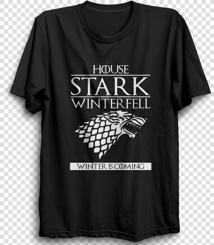 House Stark Winterfell T Shirt  HD Png DownloadTransparent PNG