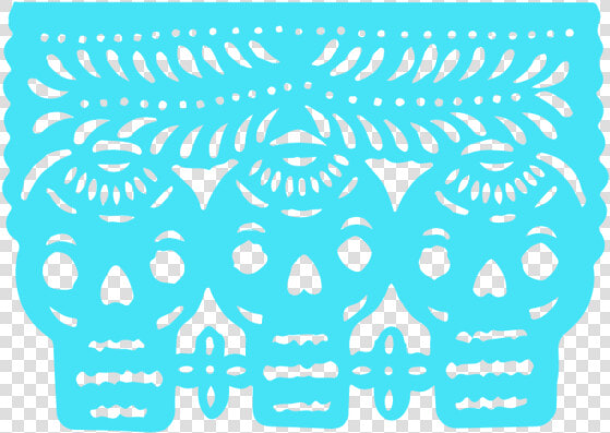 Noun Skull Banner 291250   Do Papel Picado Dia De Los Muertos  HD Png DownloadTransparent PNG