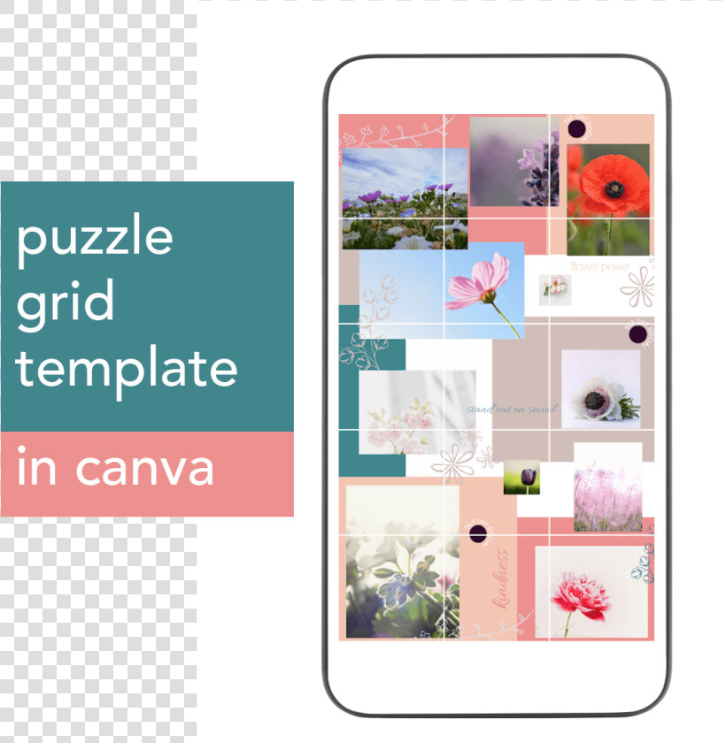 Transparent Puzzle Template Png   Puzzle Grid Instagram Template  Png DownloadTransparent PNG