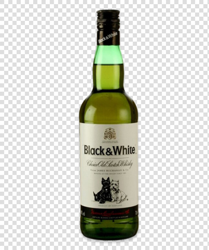 Black  amp  White 700ml   Black  amp  White Whiskey Png  Transparent PngTransparent PNG