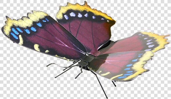 Metal Earth Butterflies   Metal Earth Mourning Cloak  HD Png DownloadTransparent PNG