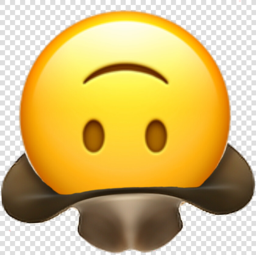 Upsidedown Face Cowboy Hat Emoji   Cartoon  HD Png DownloadTransparent PNG