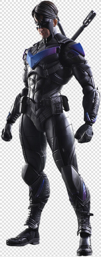 Nightwing Png Background Image   Batman Arkham Knight Nightwing Figure  Transparent PngTransparent PNG