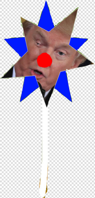  pinhead  pinwheelchallenge  potus  trump  clown  insane   Cartoon  HD Png DownloadTransparent PNG