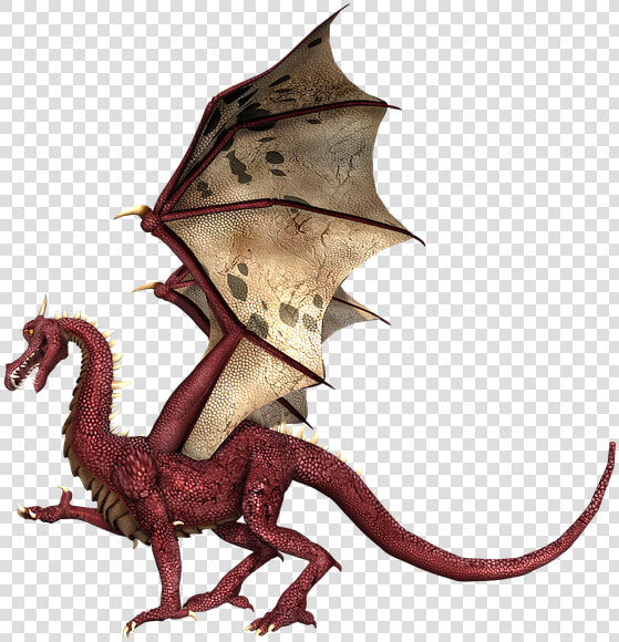 The Sleeping Dragon Will One Day Wake   Red Dragon Middle Ages  HD Png DownloadTransparent PNG