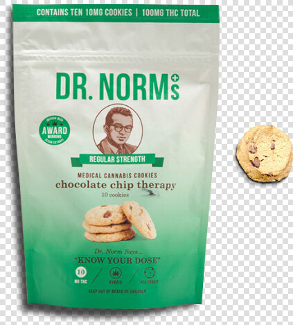 Dr Norms Chocolate Chip Therapy  HD Png DownloadTransparent PNG