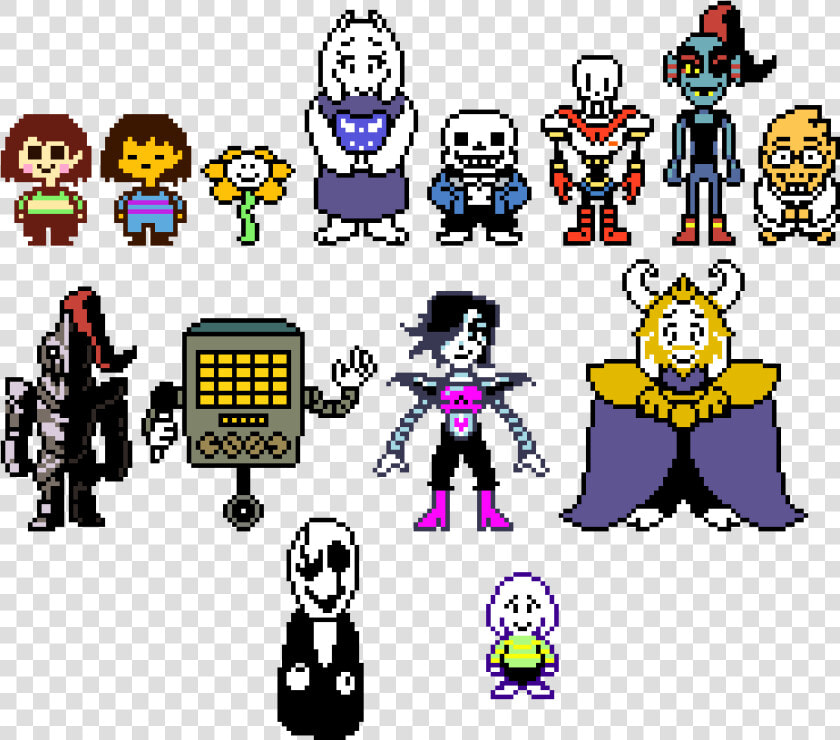 Undertale Overworld Sprites  HD Png DownloadTransparent PNG