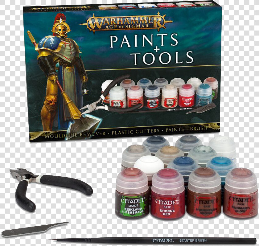 Warhammer Age Of Sigmar Paint Set  HD Png DownloadTransparent PNG