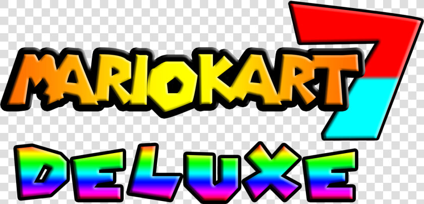 Mario Kart 8 Deluxe Logo Png   Mario Kart 7 Deluxe Logo  Transparent PngTransparent PNG