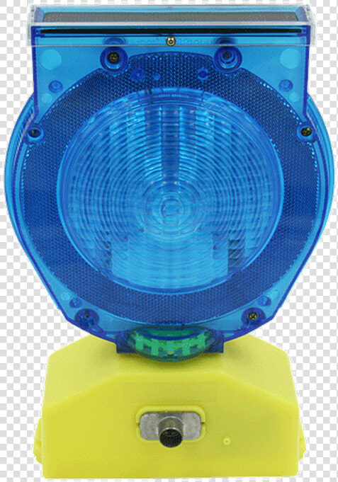 Solar Barricade Warning Blue Light  HD Png DownloadTransparent PNG