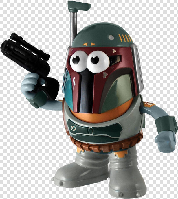 Boba Fett Head Png   Mr Potato Head Character Toys  Transparent PngTransparent PNG