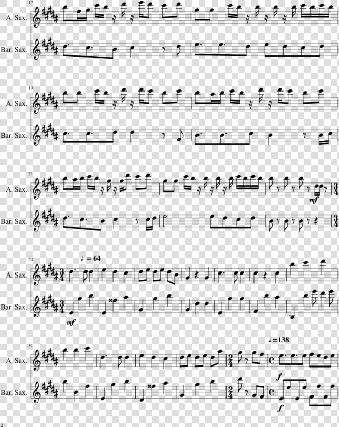 Bitch Lasagna Flute Sheet Music  HD Png DownloadTransparent PNG