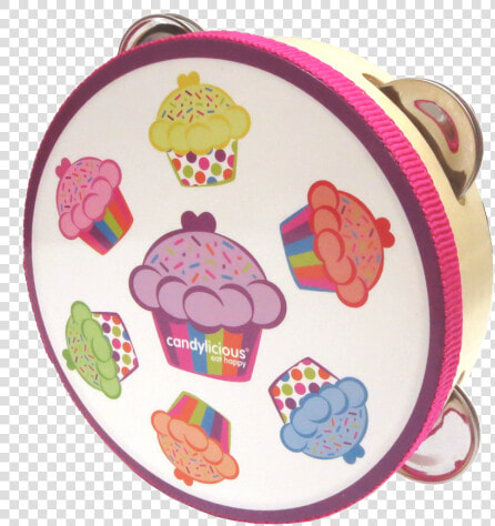 Tkc Music Instruments Tambourine Cupcakes   Coin Purse  HD Png DownloadTransparent PNG