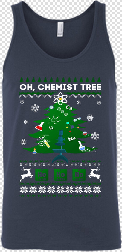 Oh Chemistry Tree Science Christmas Ugly Sweater Gift   Christmas Jumper  HD Png DownloadTransparent PNG