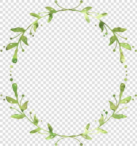 Wreath Leaf Garland Crown   Green Leaves Wreath Png  Transparent PngTransparent PNG