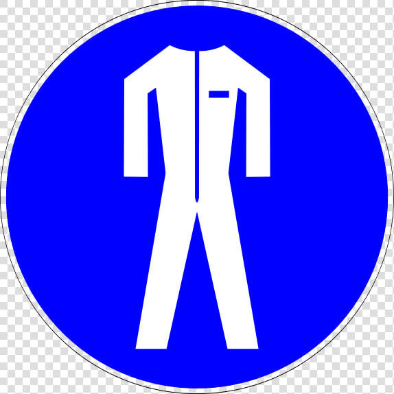 Science Laboratory Safety Signs   Protective Clothing Sign  HD Png DownloadTransparent PNG