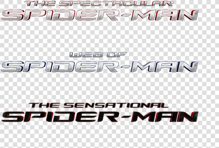 Spider man Film Title Logos   Spectacular Spider Man Logo Png  Transparent PngTransparent PNG