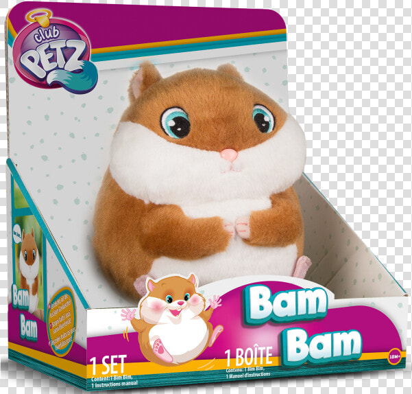 95090im4 Box 01 Vus   Club Petz Bam Bam Hamster  HD Png DownloadTransparent PNG