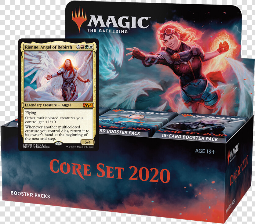 Core Set 2020 Booster Box   Mtg Core Set 2020  HD Png DownloadTransparent PNG