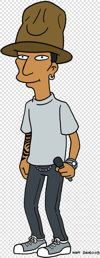 Pharrell Williams En Los Simpsons  HD Png DownloadTransparent PNG