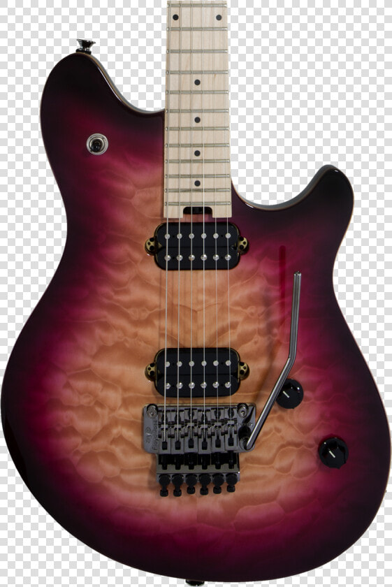 Evh Wolfgang Standard Quilt Maple   Evh Wolfgang Standard Mango Burst  HD Png DownloadTransparent PNG