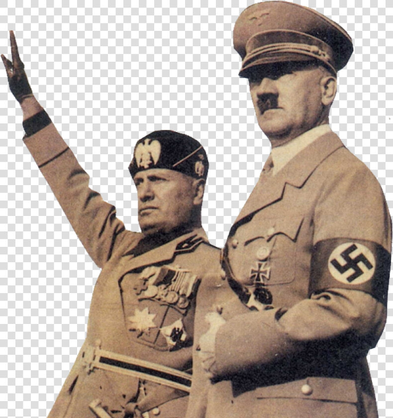 Hitler Png Image   Mussolini Vs Hitler  Transparent PngTransparent PNG