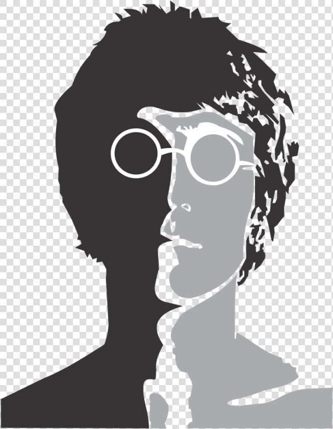 Beatles Vector Illustration   John Lennon Art Poster  HD Png DownloadTransparent PNG