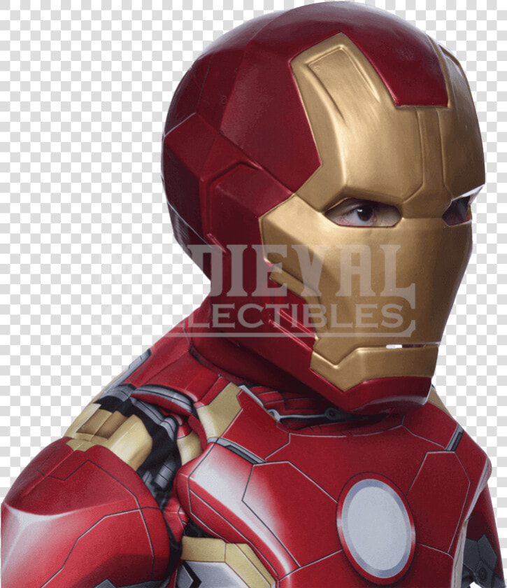 Age Of Ultron Kids Iron Man Mask   Rubies Iron Man Helmet  HD Png DownloadTransparent PNG