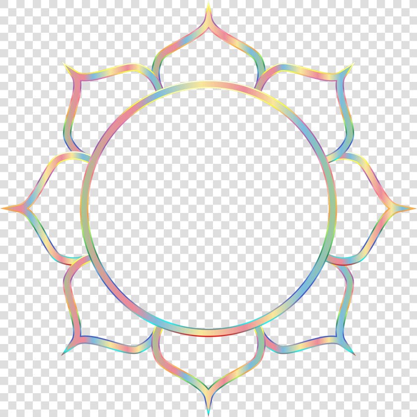 Chromatic Lotus Flower Line Art 7 No Background Clip   Om Namo Narayana Sanskrit  HD Png DownloadTransparent PNG