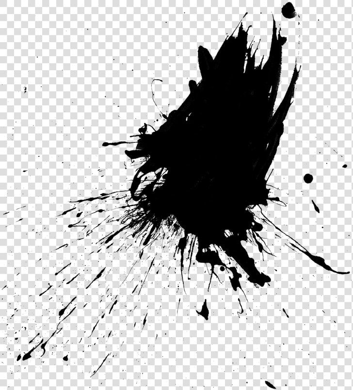 Transparency Portable Network Graphics Ink Image Vector   Splatter Black Paint Drip  HD Png DownloadTransparent PNG