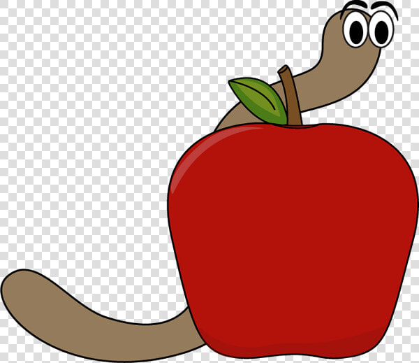 Clipart Of Apple  April And Worm   Mcintosh  HD Png DownloadTransparent PNG