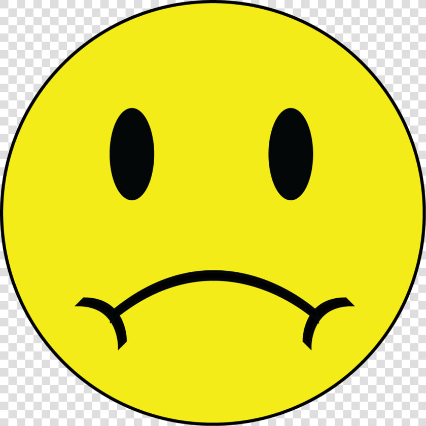 Smile And Frown Face N2   Frown Clip Art  HD Png DownloadTransparent PNG