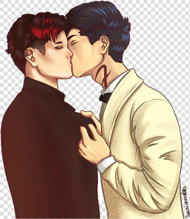  shadowhunters  malec  matthewdaddario  harryshumjr   Shadowhunters Malec Fan Art  HD Png DownloadTransparent PNG