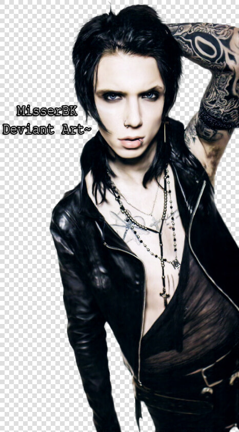 Andy Sixx Png   Andy Biersack So Hot  Transparent PngTransparent PNG