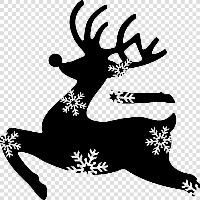 Reindeer Antler Silhouette H amp m Clip Art   Reno Saltando Png  Transparent PngTransparent PNG