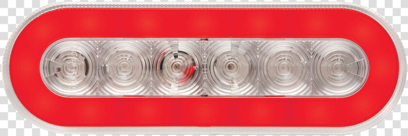 Stl111rcbp Glolight Oval Sealed Led Red Stop turn tail   Light  HD Png DownloadTransparent PNG