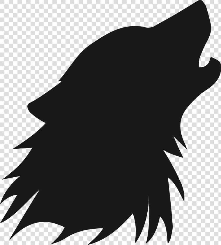 Tattoo Drawing Gray Wolf Body Piercing Stencil   Wolf Silhouette Tattoo  HD Png DownloadTransparent PNG