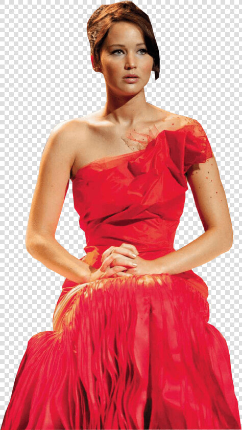 Jennifer Lawrence Red Dress   Jennifer Lawrence Transparent  HD Png DownloadTransparent PNG