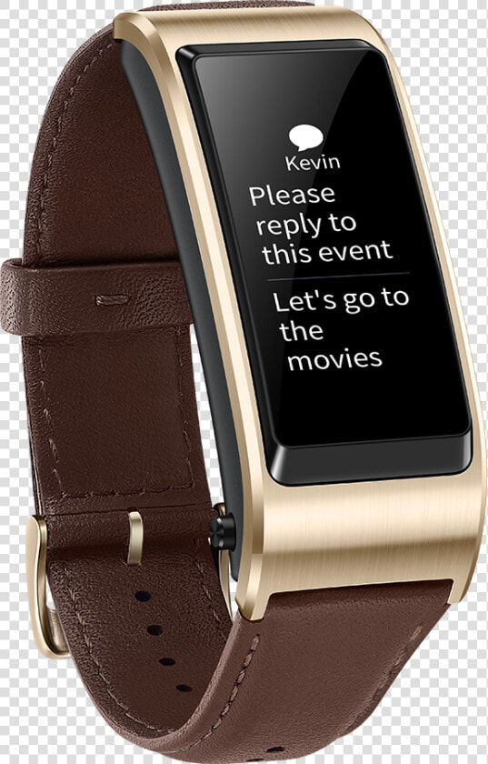 Huawei Talkband B5 With A Big Touch Sreen   Huawei Talk Band B5  HD Png DownloadTransparent PNG