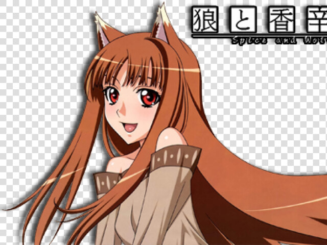 Transparent Spice Clipart   Spice And Wolf Anime Girl  HD Png DownloadTransparent PNG