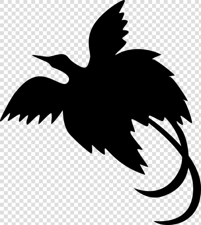 Bird Of Paradise Papua   Papua New Guinea Flag Bird  HD Png DownloadTransparent PNG